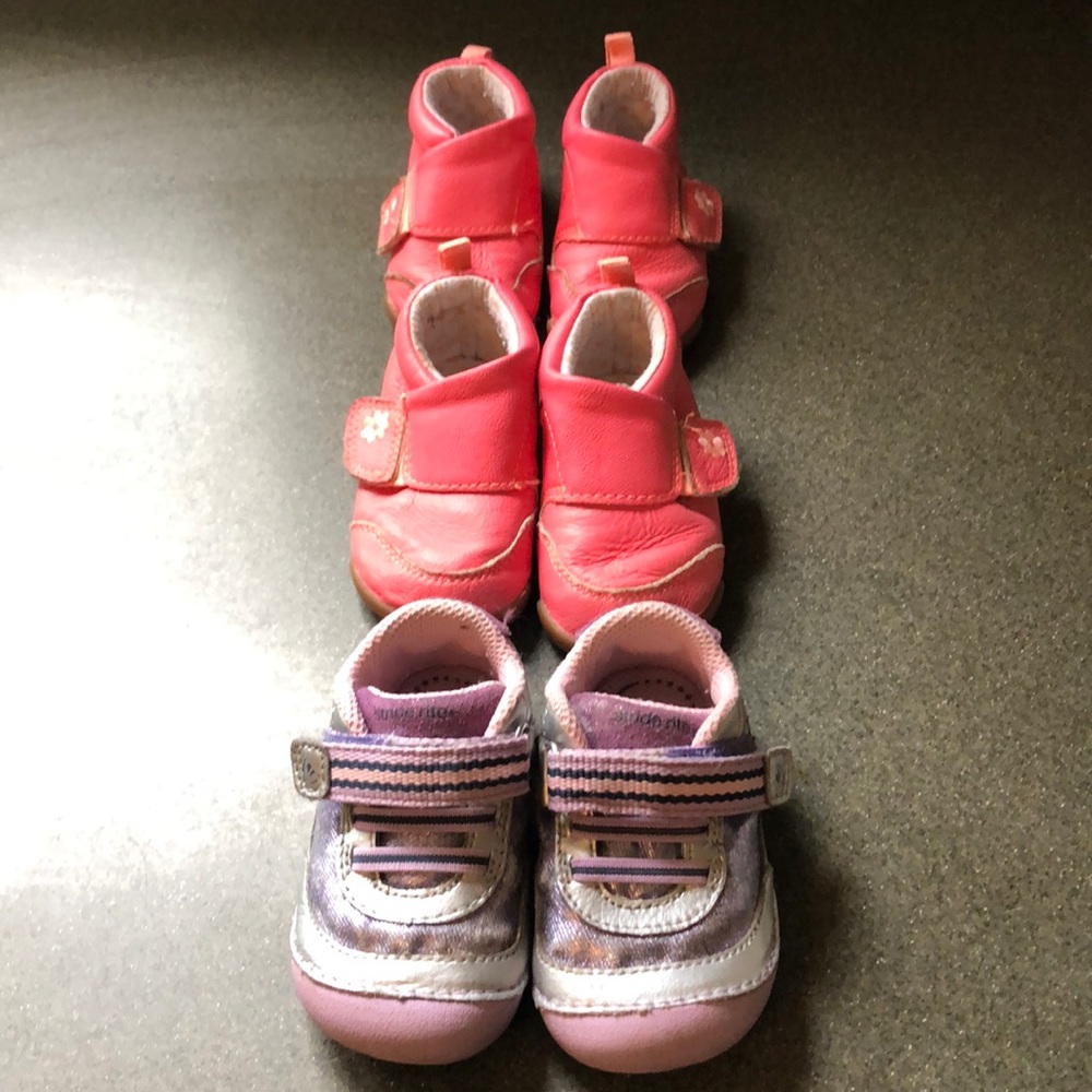 Shoe lot toddler size 3, 3.5 and 4